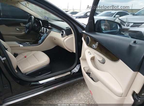 55SWF8DBXKU294660 2019 MERCEDES-BENZ C-CLASS Black Vista interior delantera