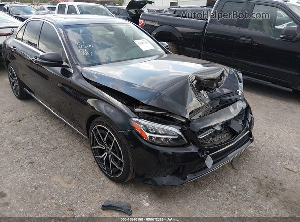 55SWF8DBXKU294660 2019 MERCEDES-BENZ C-CLASS Black 