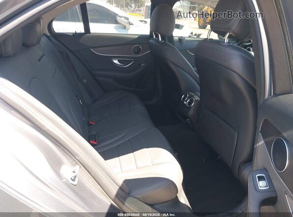 55SWF8DBXKU297347 2019 MERCEDES-BENZ C-CLASS Gray Вид наклейки з VIN-кодом