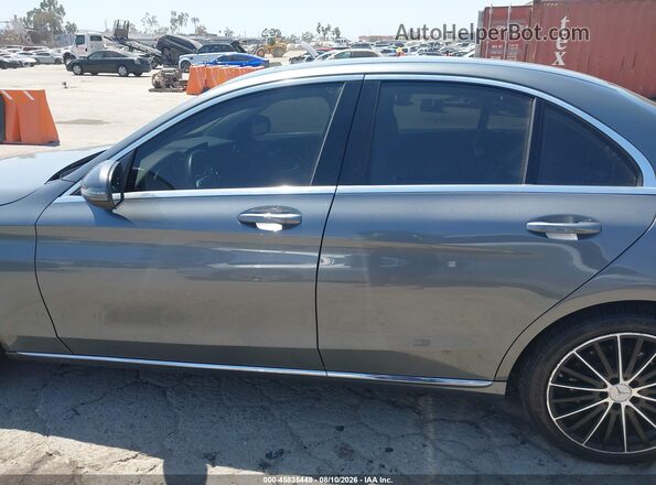 55SWF8DBXKU297347 2019 MERCEDES-BENZ C-CLASS Gray Панорамний вид салону 360°