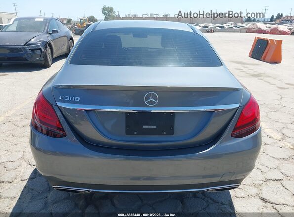 55SWF8DBXKU297347 2019 MERCEDES-BENZ C-CLASS Gray 