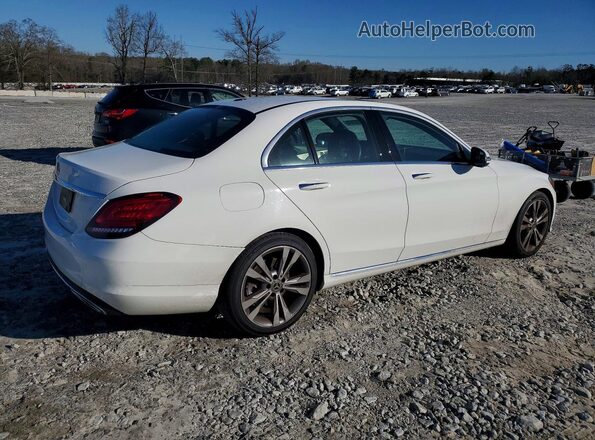 55SWF8DBXKU297669 2019 MERCEDES-BENZ C White Rear right