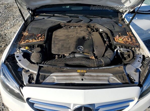 55SWF8DBXKU297669 2019 MERCEDES-BENZ C White Rear interior view