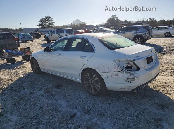55SWF8DBXKU297669 2019 MERCEDES-BENZ C White Rear left
