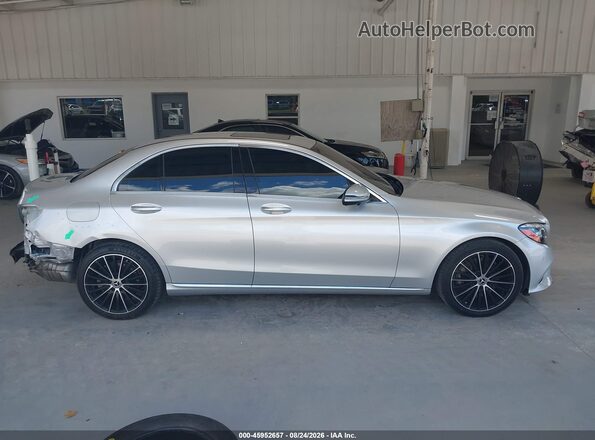 55SWF8DBXLU324354 2020 MERCEDES-BENZ C-CLASS Silver Vista interior de 360 grados