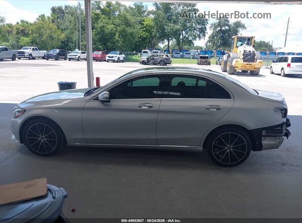 55SWF8DBXLU324354 2020 MERCEDES-BENZ C-CLASS Silver 