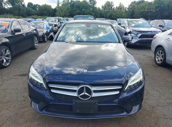 55SWF8EB0KU290146 2019 MERCEDES-BENZ C Черный Вид спереди