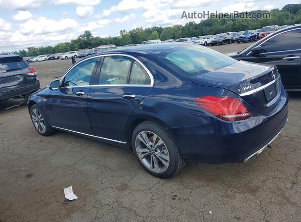 55SWF8EB0KU290146 2019 MERCEDES-BENZ C Черный Задняя левая четверть