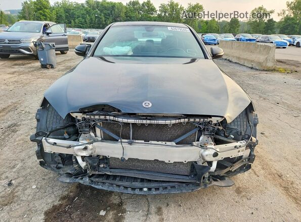 55SWF8EB0KU305406 2019 MERCEDES-BENZ C Black Front view