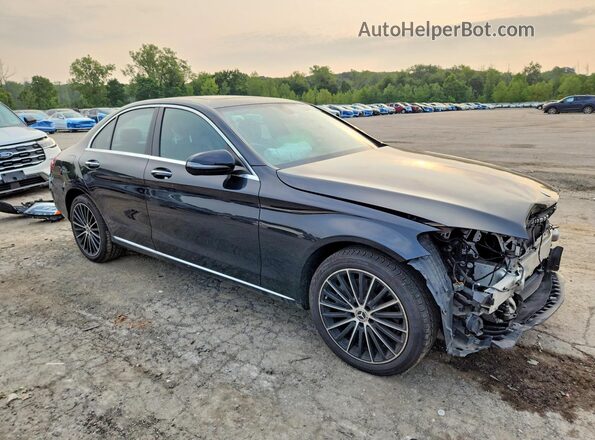 55SWF8EB0KU305406 2019 MERCEDES-BENZ C Black Front right