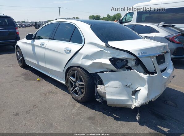55SWF8EB0LU329979 2020 MERCEDES-BENZ C-CLASS White უკანა მარცხენა