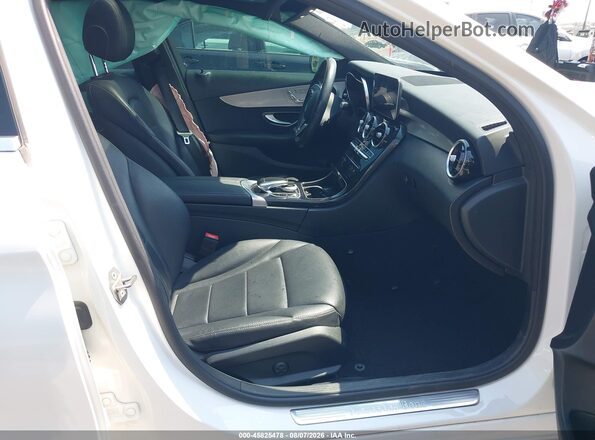 55SWF8EB0LU329979 2020 MERCEDES-BENZ C-CLASS White წინა სალონის ხედი