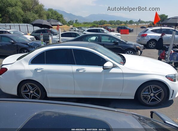 55SWF8EB0LU329979 2020 MERCEDES-BENZ C-CLASS White ხელსაწყოთა პანელის ხედი