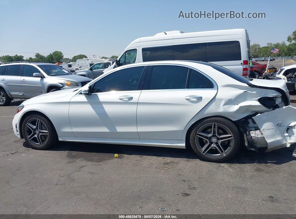 55SWF8EB0LU329979 2020 MERCEDES-BENZ C-CLASS White უკანა სალონის ხედი