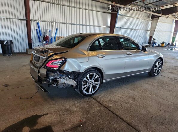 55SWF8EB1KU314597 2019 MERCEDES-BENZ C Gray Задня права чверть