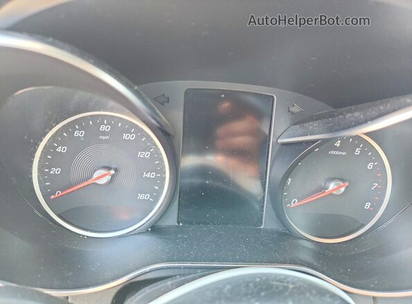 55SWF8EB2KU283988 2019 MERCEDES-BENZ C Gray Vista del cuadro de instrumentos