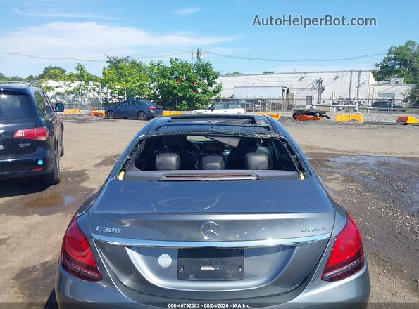 55SWF8EB3KU284535 2019 MERCEDES-BENZ C-CLASS Gray Դիմացի տեսք