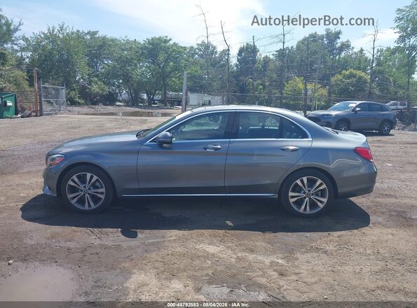 55SWF8EB3KU284535 2019 MERCEDES-BENZ C-CLASS Gray Սալոնի 360 աստիճան տեսք