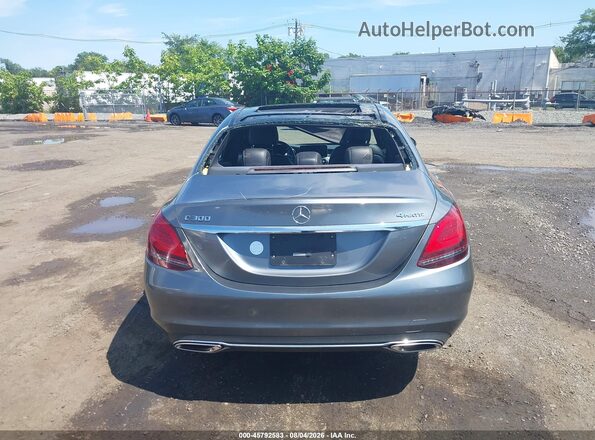 55SWF8EB3KU284535 2019 MERCEDES-BENZ C-CLASS Gray 