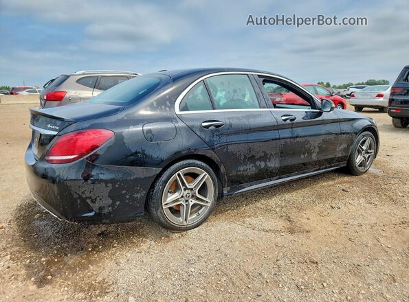 55SWF8EB3LU323433 2020 MERCEDES-BENZ C Black Trasero derecho