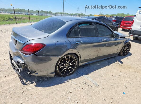 55SWF8EB4KU306817 2019 MERCEDES-BENZ C Silver Հետևի աջ