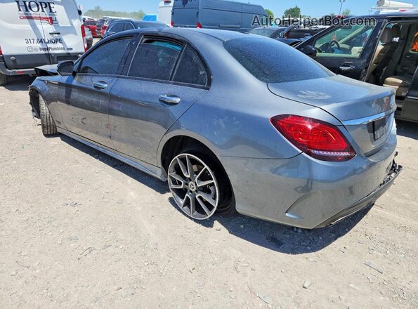 55SWF8EB4KU306817 2019 MERCEDES-BENZ C Silver Հետևի ձախ