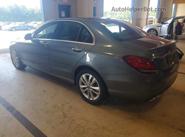 55SWF8EB5KU292619 2019 MERCEDES-BENZ C Gray Tył lewy