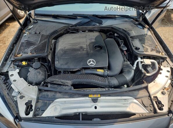 55SWF8EB6KU301974 2019 MERCEDES-BENZ C Серый Вид задней части салона