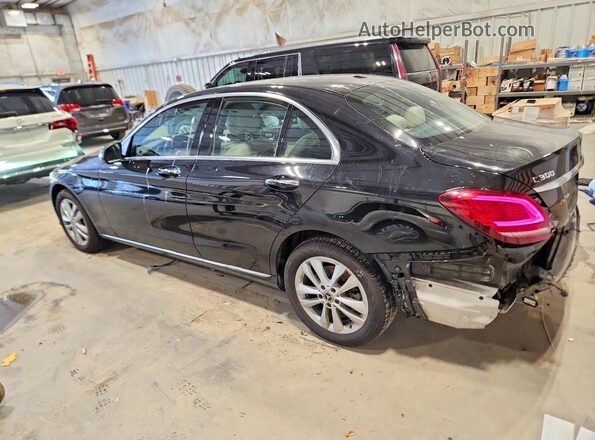 55SWF8EB7KU292685 2019 MERCEDES-BENZ C Black Tył lewy