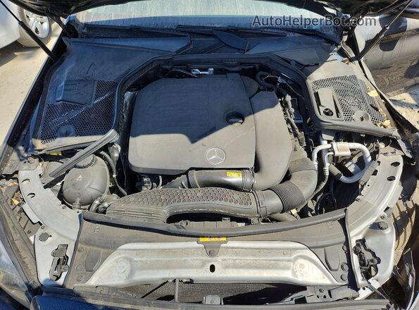 55SWF8EB8LU324769 2020 MERCEDES-BENZ C Black Вид задньої частини салону