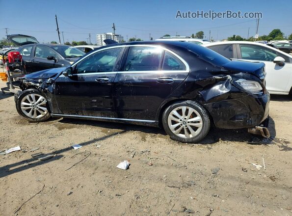 55SWF8EB8LU324769 2020 MERCEDES-BENZ C Black Задня ліва чверть