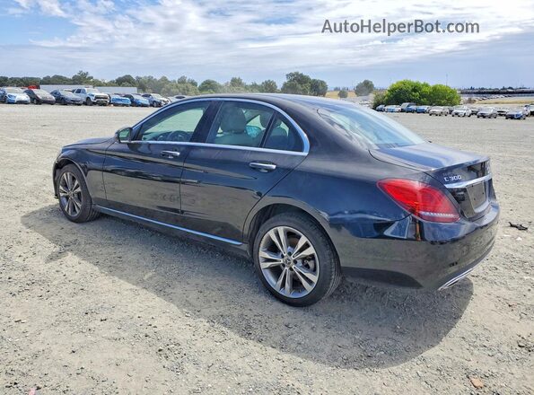 55SWF8EB8LU325887 2020 MERCEDES-BENZ C Black Задня ліва чверть