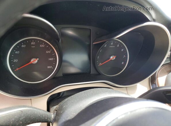 55SWF8EB8LU325887 2020 MERCEDES-BENZ C Black Вид щитка приладів