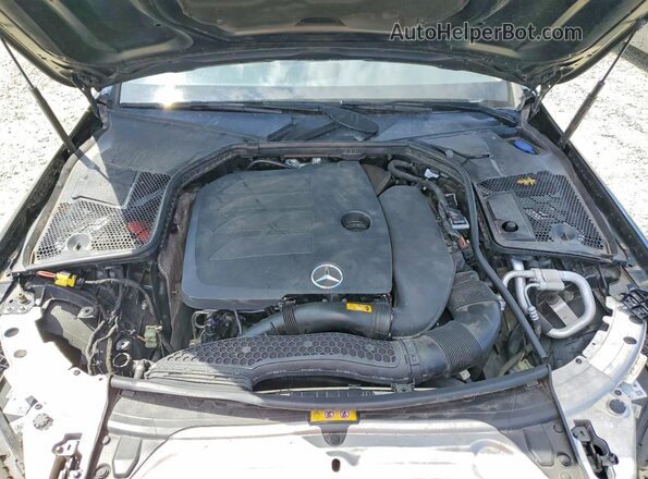55SWF8EB8LU325887 2020 MERCEDES-BENZ C Black Вид задньої частини салону