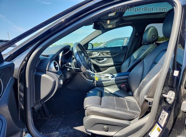 55SWF8EB8LU334329 2020 MERCEDES-BENZ C Black Vista interior delantera