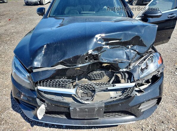 55SWF8EB8LU334329 2020 MERCEDES-BENZ C Black Vista interior trasera