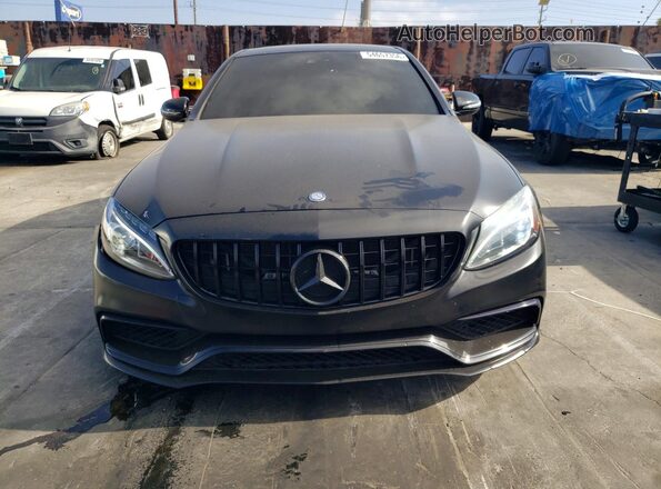 55SWF8GB0HU209765 2017 MERCEDES-BENZ C Blue Вид спереду