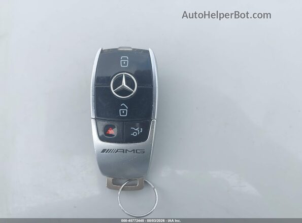55SWF8HB7KU303339 2019 MERCEDES-BENZ AMG C 63 Gray წინა პანელის ხედი
