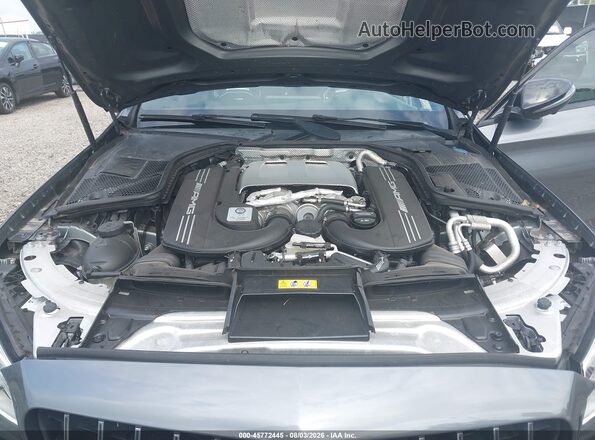 55SWF8HB7KU303339 2019 MERCEDES-BENZ AMG C 63 Gray უკანა ხედი