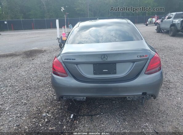 55SWF8HB7KU303339 2019 MERCEDES-BENZ AMG C 63 Gray 