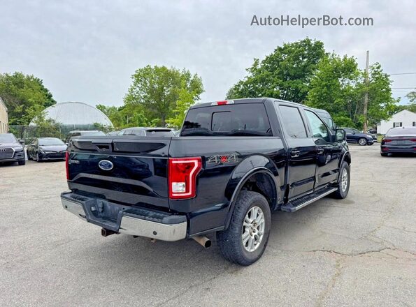 1FTEW1EF0HFA91903 2017 FORD F150 Black წინა ხედი