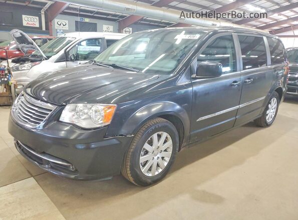 2C4RC1BGXGR289709 2016 CHRYSLER TOWN Black Tył lewy