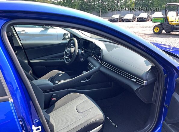 KMHLL4DG7RU841821 2024 HYUNDAI ELANTRA Blue Widok z tyłu