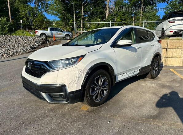2HKRW2H8XMH604904 2021 HONDA CR-V White Հետևի ձախ