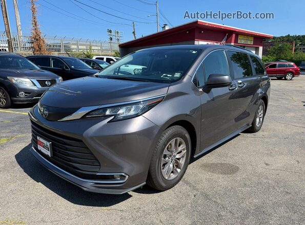 5TDYSKFC2PS089541 2023 TOYOTA SIENNA Gray Rear left