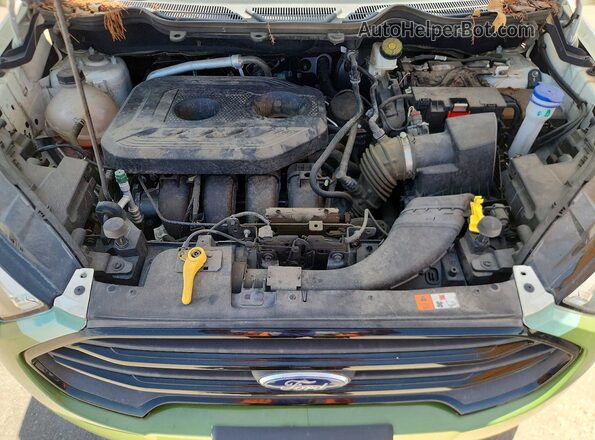 MAJ6S3FL4NC467005 2022 FORD ECOSPORT Белый Вид подкапотного пространства
