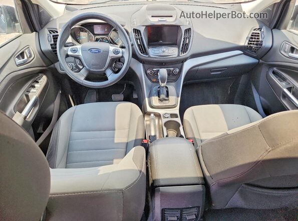 1FMCU9GXXGUC86706 2016 FORD ESCAPE Black Vista del cuadro de instrumentos