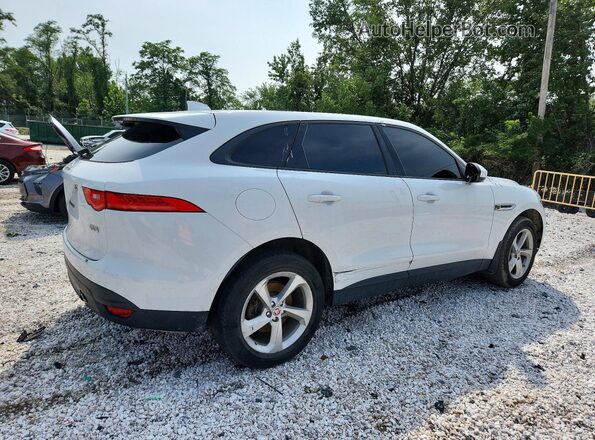 SADCJ2GX9JA237580 2018 JAGUAR F-PACE White წინა მარჯვენა