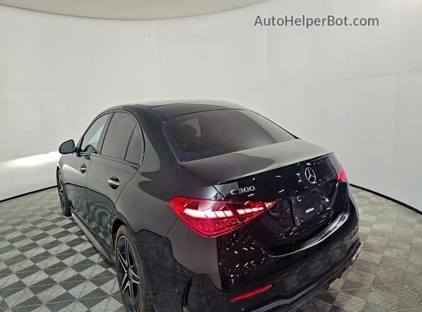 W1KAF4GB2NR009714 2022 MERCEDES-BENZ C Black წინა მარჯვენა