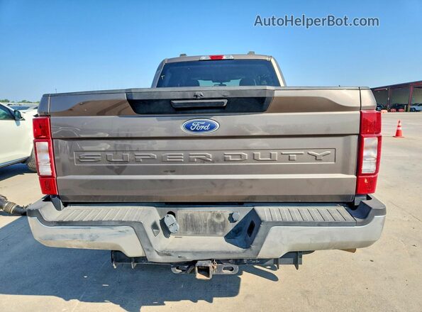 1FT7W2BT9NEE21287 2022 FORD F250 Серый Вид салона спереди